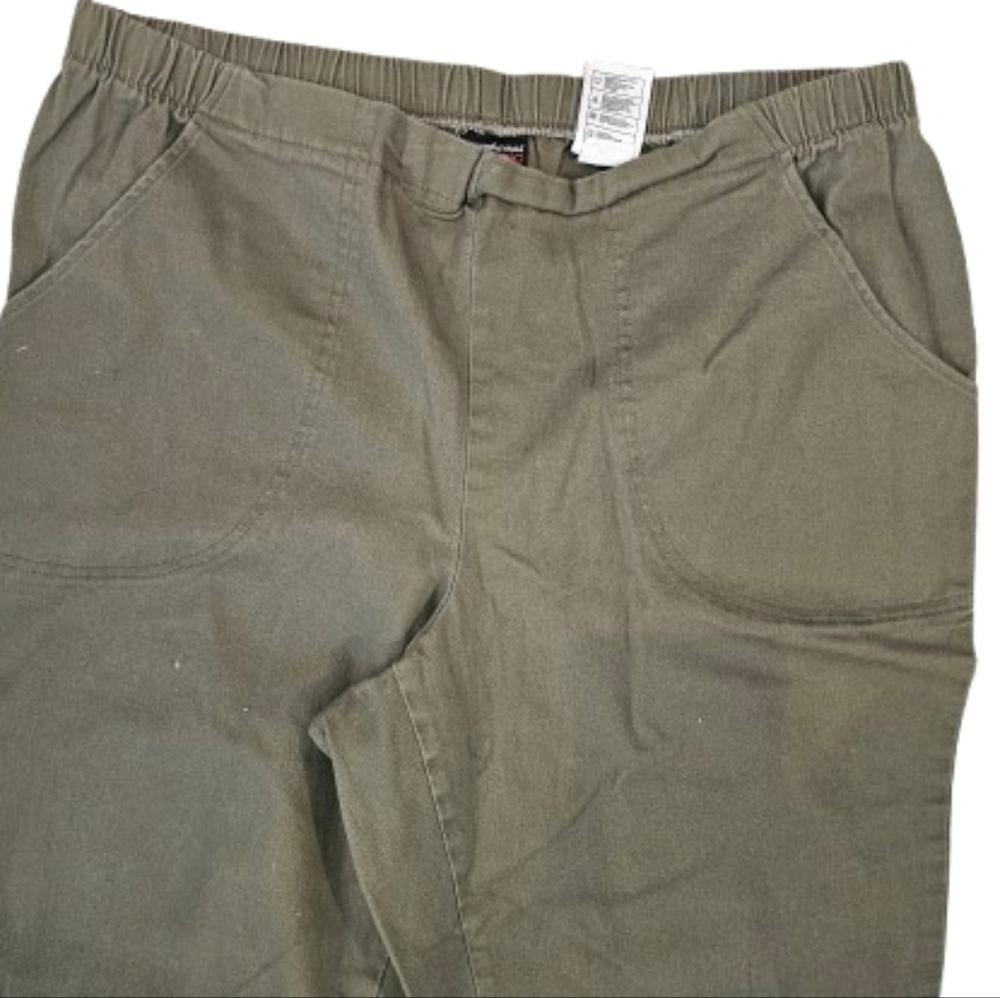 JMS Olive Green slacks.  NWOT - Picture 5 of 8